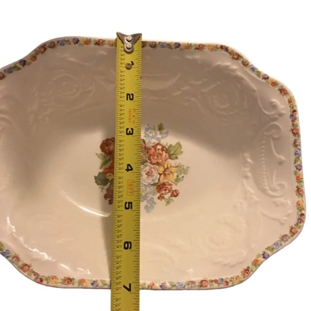 Vintage Steubenville porcelain bundle, beautiful floral pattern.